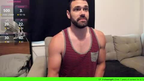 Snapshot of chasemason20 chatting on 07.07.26 Onlyfans chasingfit Instagram the arguer Twitter chasingfitOF online show from 07.07.26
