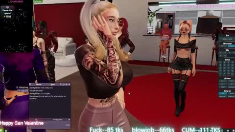 Snapshot of chelsi_doll chatting on 02.18.25 Chel online show from 02.18.25