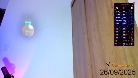 cherry Monroe online show from 09.26.25