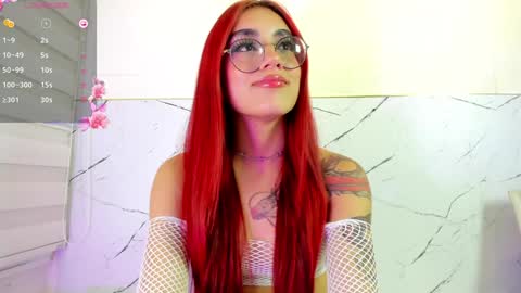 Snapshot of cherry_welll chatting on 01.24.25 Cherry Conection 11pm-6am Colombia time online show from 01.24.25