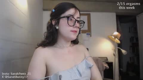 Snapshot of cherrybunny21 chatting on 09.27.25 Sarah Prez online show from 09.27.25