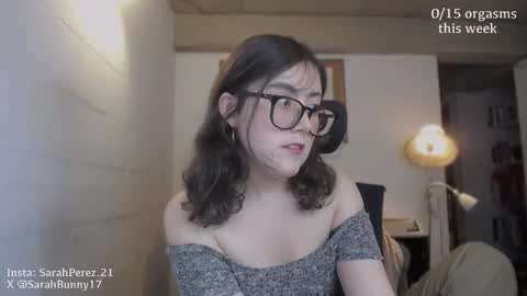 Snapshot of cherrybunny21 chatting on 10.30.25 Sarah Prez online show from 10.30.25