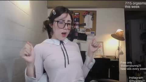 Snapshot of cherrybunny21 chatting on 02.28.26 Sarah Prez online show from 02.28.26