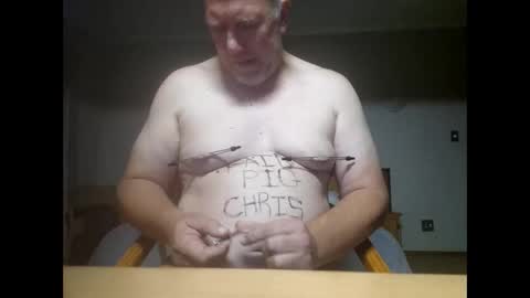 Snapshot of chrispainpig chatting on 04.22.26 Chrispainpig torture bdsm masochist slave submissive hardcore anal CBT humiliation online show from 04.22.26