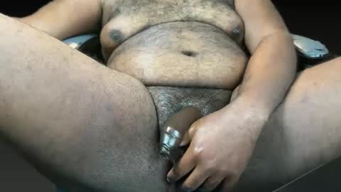Snapshot of chubblkuncut7 chatting on 12.24.24 uncut chubby ebony blackdick online show from 12.24.24