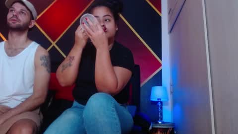 Snapshot of cindyandcarlo chatting on 02.02.25 CindyandCarlo online show from 02.02.25