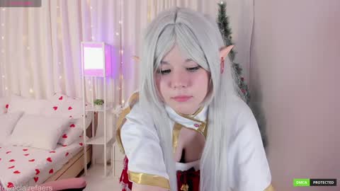 Snapshot of clairefaers chatting on 12.22.24 Claire Faers online show from 12.22.24