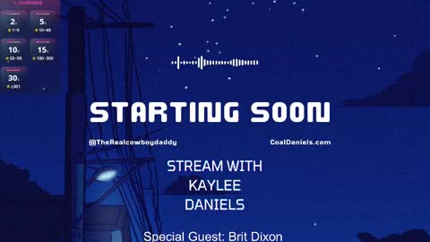 Snapshot of coaldaniels chatting on 02.23.25 Coal Daniels online show from 02.23.25