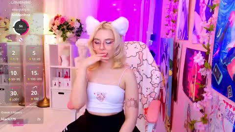 Snapshot of coconut_mia chatting on 02.23.25 Mia online show from 02.23.25