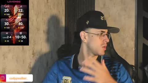 Snapshot of codyywalker chatting on 05.18.26 Cody Walker online show from 05.18.26