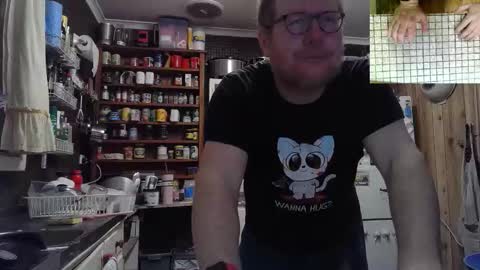 Cookie - I do cooking streams occasionally. Next stream  online show from 01.16.26