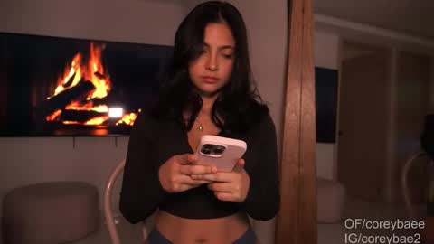 Snapshot of coreybae chatting on 12.22.25 coreybae online show from 12.22.25