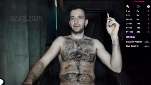 Snapshot of crissstud chatting on 02.22.25 Criss online show from 02.22.25