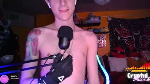 CryptidTwink online show from 03.26.26