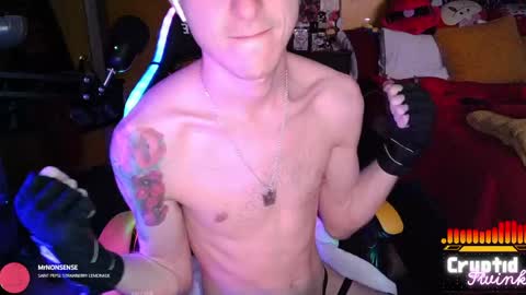 CryptidTwink online show from 04.16.26