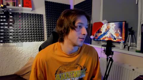 Snapshot of crystallora chatting on 12.21.24 Crys online show from 12.21.24