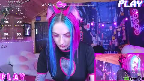 Snapshot of cybernekko chatting on 02.01.26 Neko online show from 02.01.26