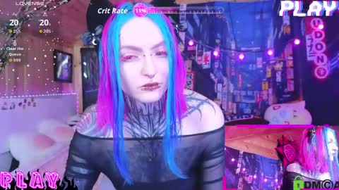 Snapshot of cybernekko chatting on 04.22.26 Neko online show from 04.22.26