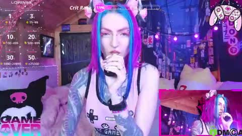 Snapshot of cybernekko chatting on 05.02.26 Neko online show from 05.02.26