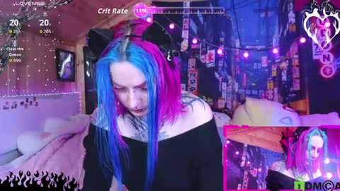 Snapshot of cybernekko chatting on 05.03.26 Neko online show from 05.03.26