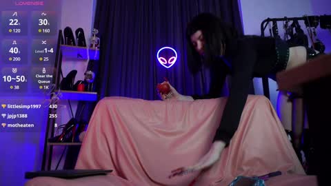 Snapshot of cyberxgoddess_ chatting on 12.05.24 Lily Goddess online show from 12.05.24