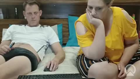 Snapshot of d4p_couple chatting on 09.10.25 Deb peter online show from 09.10.25