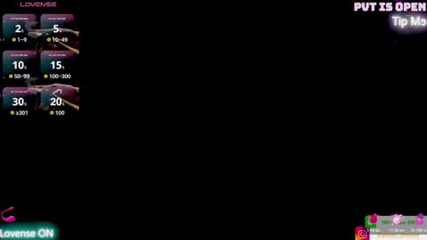 Dahiana  online show from 11.22.25