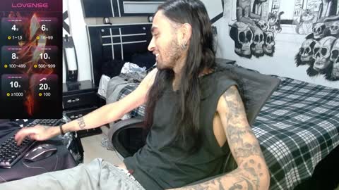 Snapshot of daimon_rock01 chatting on 01.29.25 felipe online show from 01.29.25