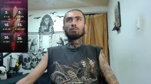 Snapshot of daimon_rock01 chatting on 02.24.25 felipe online show from 02.24.25