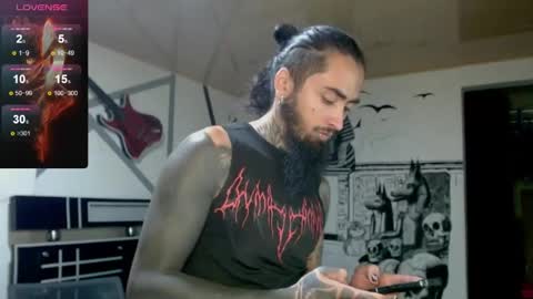 Snapshot of daimon_rock01 chatting on 05.14.26 felipe online show from 05.14.26