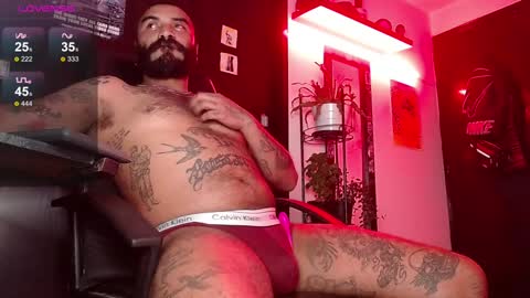 Snapshot of damian_darkside_ chatting on 01.14.25 Damian online show from 01.14.25