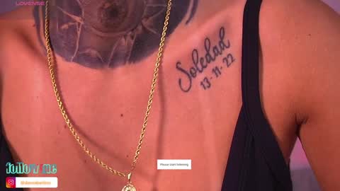 Snapshot of dannaberlin chatting on 11.07.25 Danna Berlin online show from 11.07.25