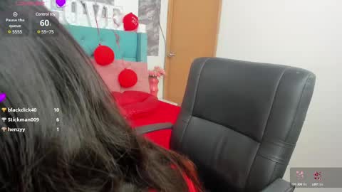Snapshot of dannamishellx_ chatting on 02.14.25 Danna online show from 02.14.25