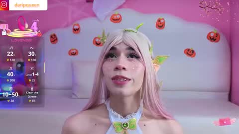 DaripQueen online show from 10.31.25