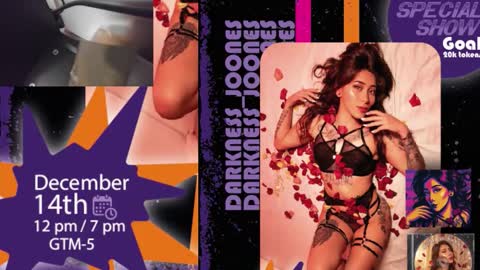 Snapshot of darkness_joones chatting on 12.14.25 Darkness online show from 12.14.25