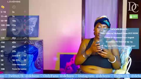 Snapshot of dchcco chatting on 06.26.26 Duchess Coco - Coco Puffs online show from 06.26.26