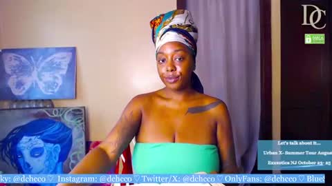 Snapshot of dchcco chatting on 07.21.26 Duchess Coco - Coco Puffs online show from 07.21.26