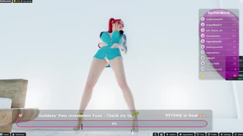 The Goddess online show from 03.03.26