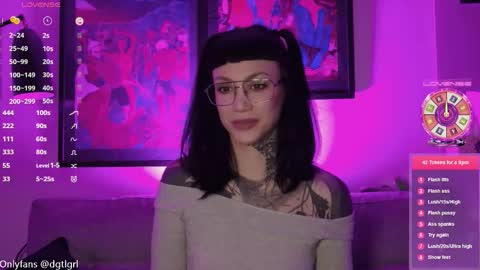 dgtlgrl online show from 10.28.25