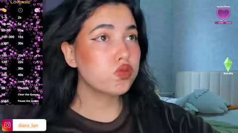 Snapshot of diara_lan chatting on 02.16.26 Diara online show from 02.16.26