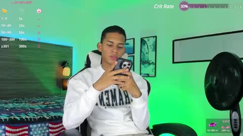 Snapshot of dilam_alfonzo chatting on 12.27.24 Dilan online show from 12.27.24