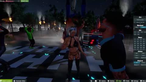 dixxie_blue online show from 10.21.25