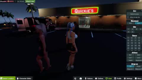 dixxie_blue online show from 10.30.25