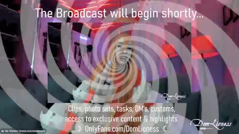 Snapshot of domlioness chatting on 03.27.26 DomLioness online show from 03.27.26