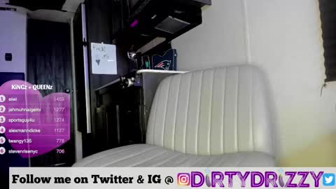 Snapshot of drizzys_room chatting on 02.25.26 DirtyDrizzy online show from 02.25.26