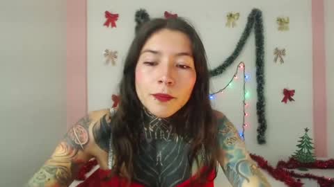 Snapshot of eimytatto_ chatting on 12.16.24 Carla online show from 12.16.24