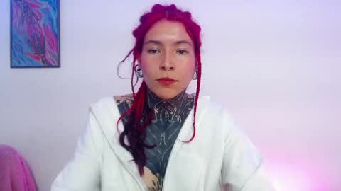 Snapshot of eimytatto_ chatting on 01.27.25 Carla online show from 01.27.25