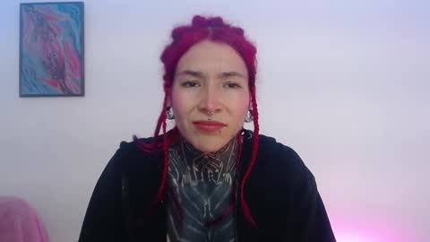 Snapshot of eimytatto_ chatting on 01.30.25 Carla online show from 01.30.25