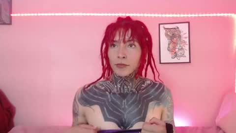 Snapshot of eimytatto_ chatting on 02.15.25 Carla online show from 02.15.25