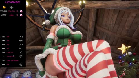 Elfie Love online show from 12.14.24